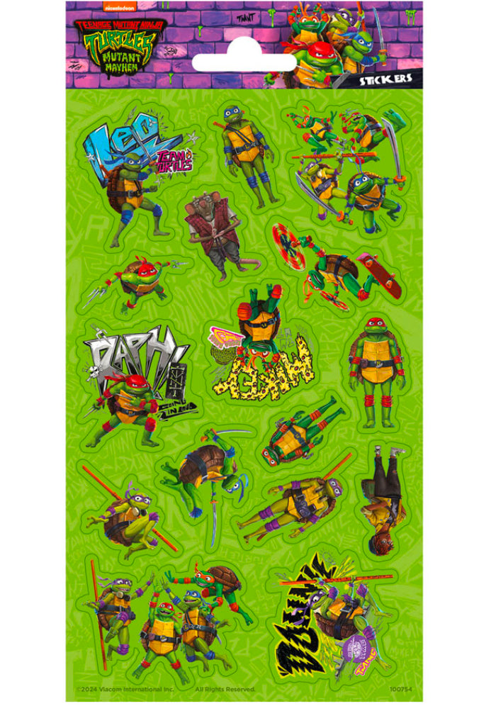ninja turtle stickervel