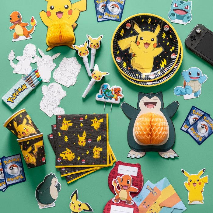 Pokémon honeycomb versiering