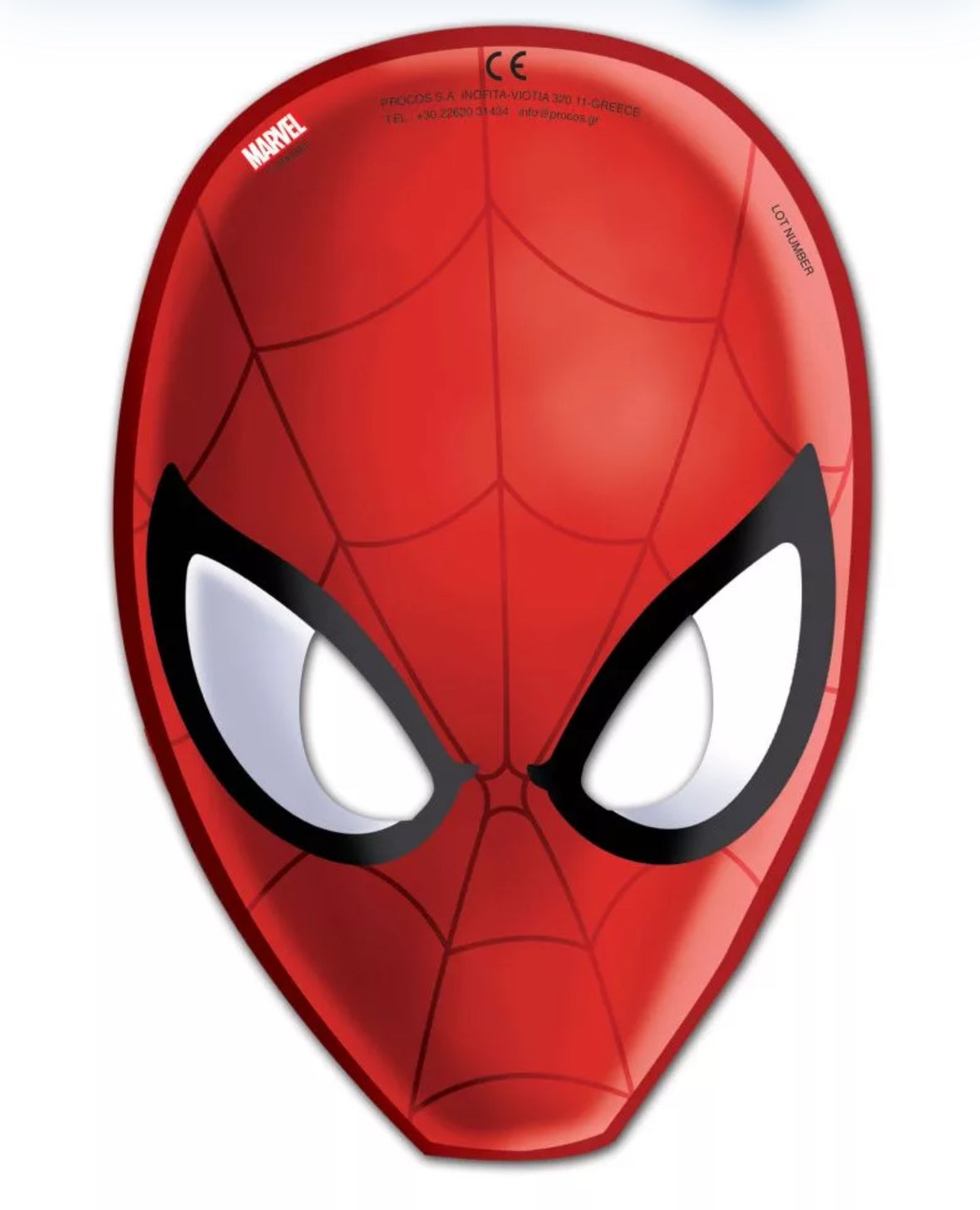 Spiderman masker