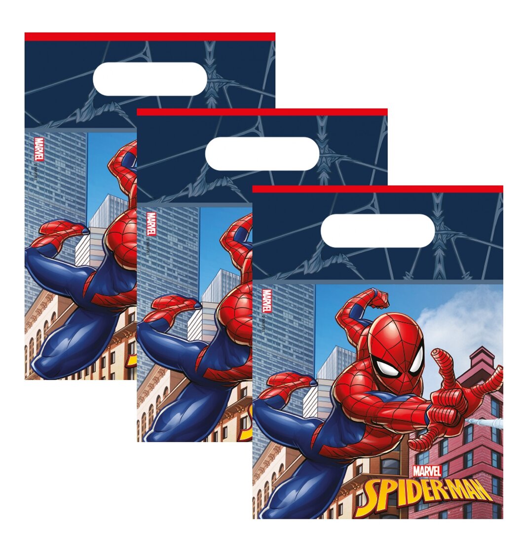 Spiderman traktatiezakjes (6x)
